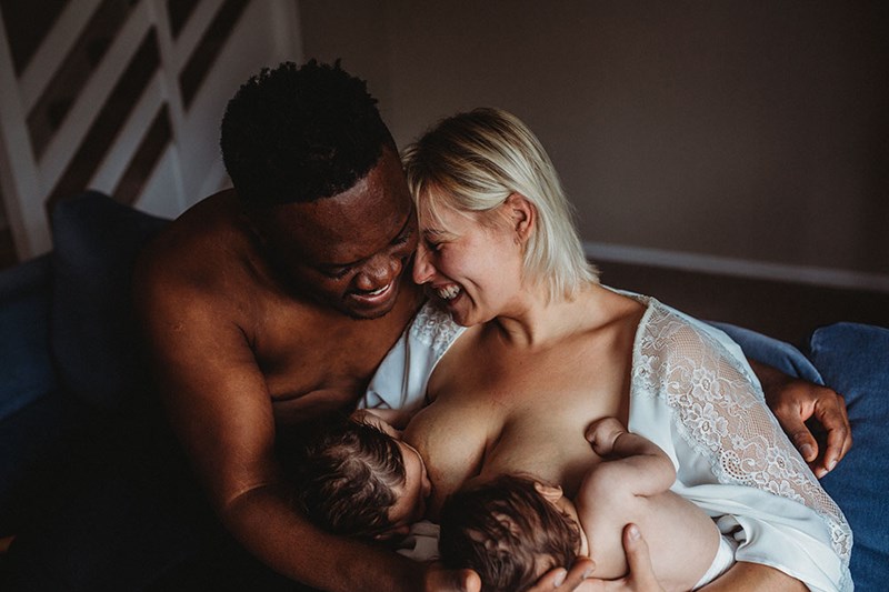 Milo & Maxwell~Twin Newborn Session~Lymington Newborn Photographer